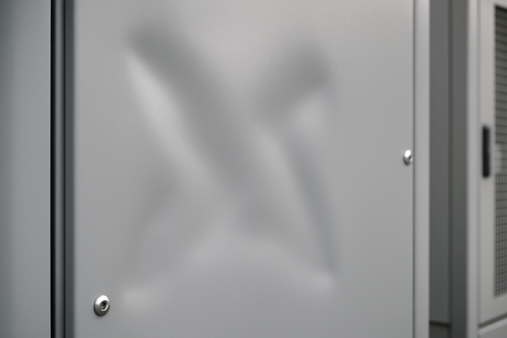 oil-canning deformation on HVAC sheet metal panel