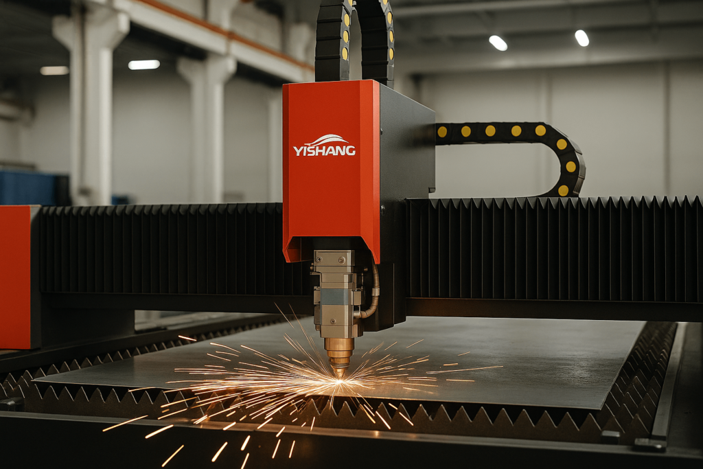 YISHANG CNC sheet metal fabrication facility in China