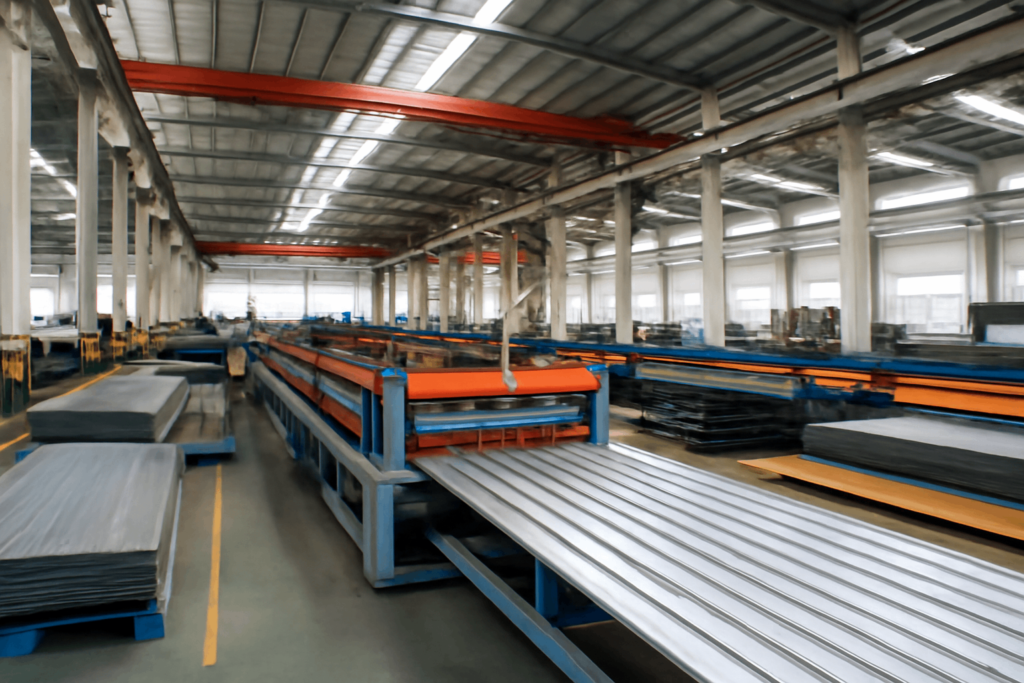 YISHANG metal products factory production line