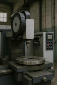 Horizontal machining center (HMC) for high-volume CNC metal machining