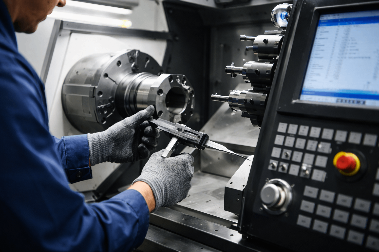 CNC cutting tools and tool wear in machining operations