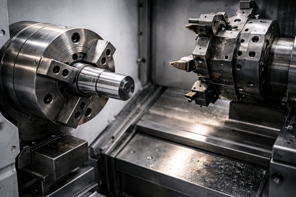 Key lathe components affecting CNC turning stability