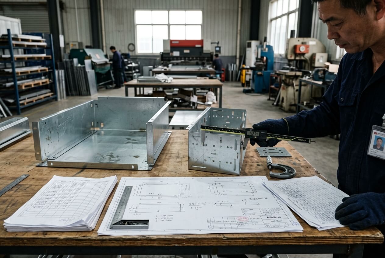 Metal Sheet Factory RFQ Inspection Gaps That Turn Good Samples Into Batch Rework image 2