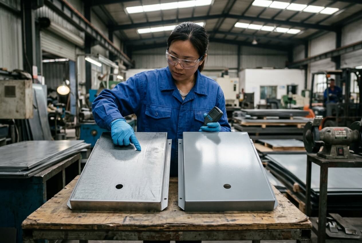 Laithe Machine Sheet Metal Covers: RFQ Finish Assumptions That Cause Batch Rejection image 2