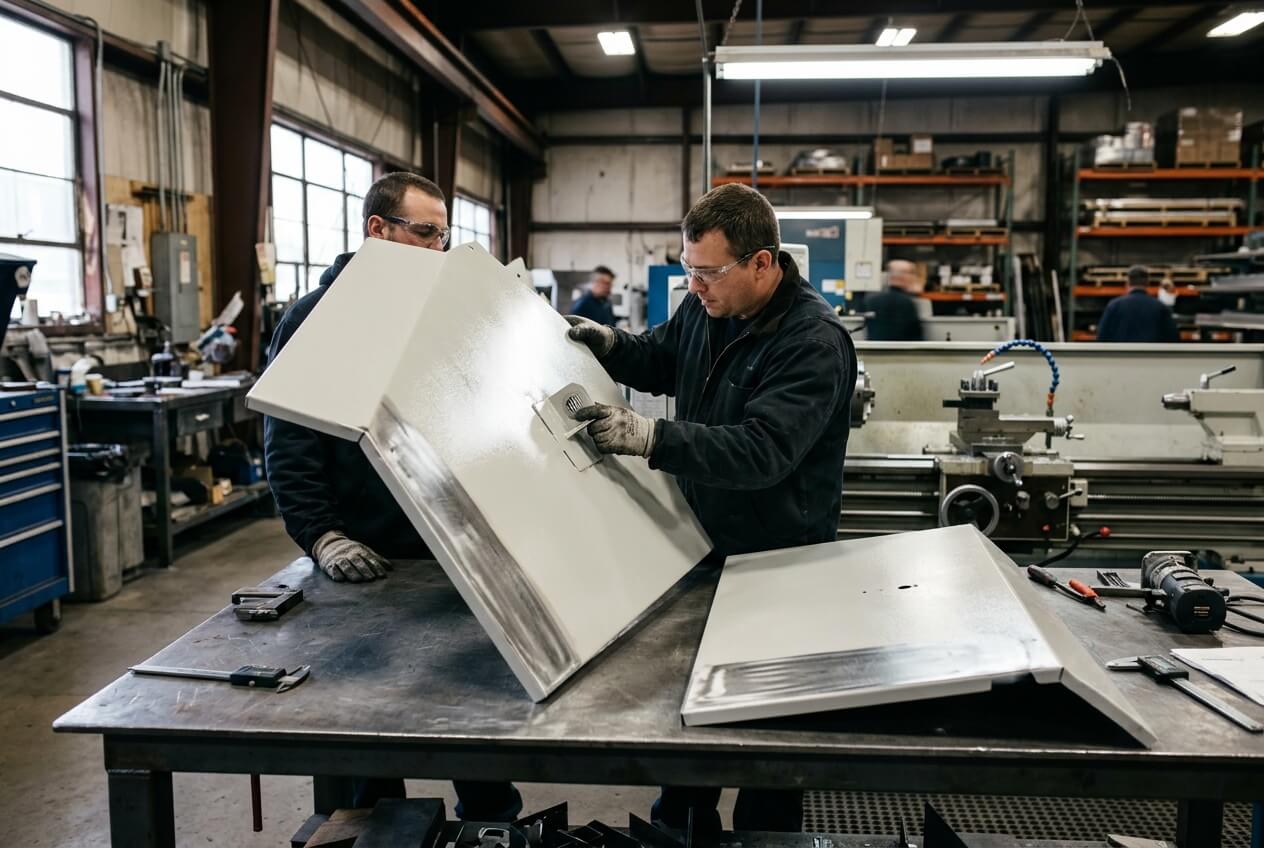 Lathe for Metal Fits in Powder-Coated Sheet Metal: The RFQ Ambiguity That Causes Finish Disputes image 2