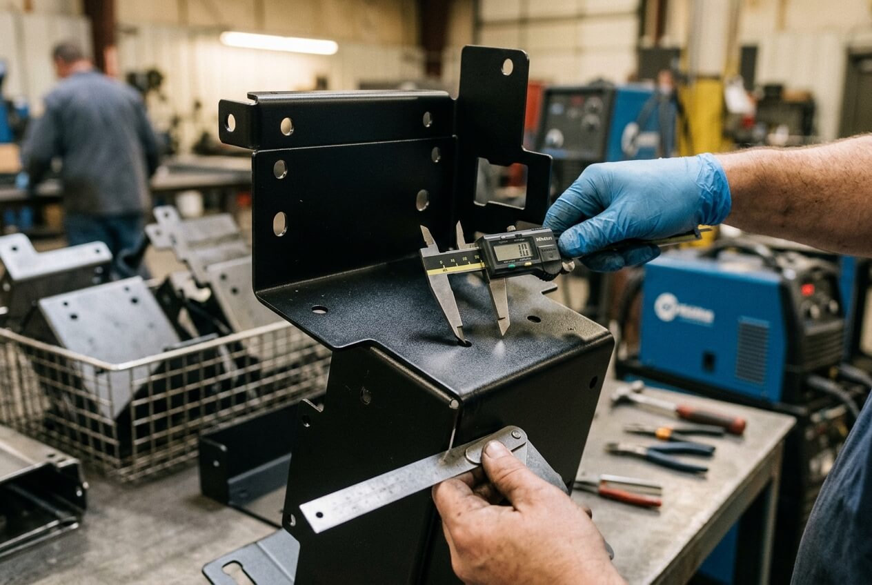 Black Powder Coat Powder on Sheet Metal Parts: Stop RFQ Assumptions Before They Become Batch Rejections image 1