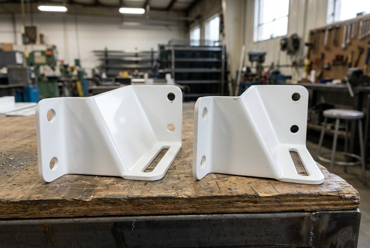 White Powder Coat Finish Approved on the Sample? Control the Batch Consistency Risk Before Release image 1