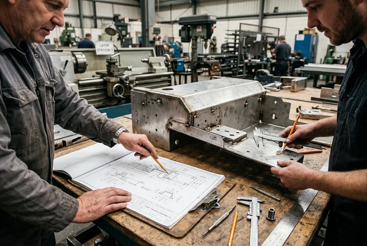 Uses for a Lathe in Sheet Metal Assemblies: The RFQ Scope Risk Behind Fit, Finish, and Price image 1