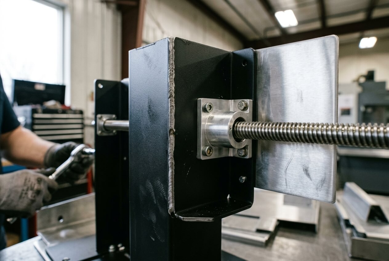 Lead Screws Fail When RFQs Treat Alignment-Critical Sheet Metal as Ordinary Covers image 1