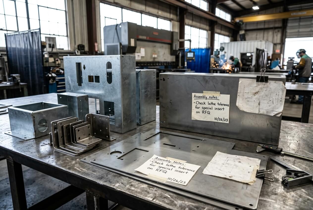How One Lathe Note Can Distort a Sheet Metal Fabrication RFQ image 2