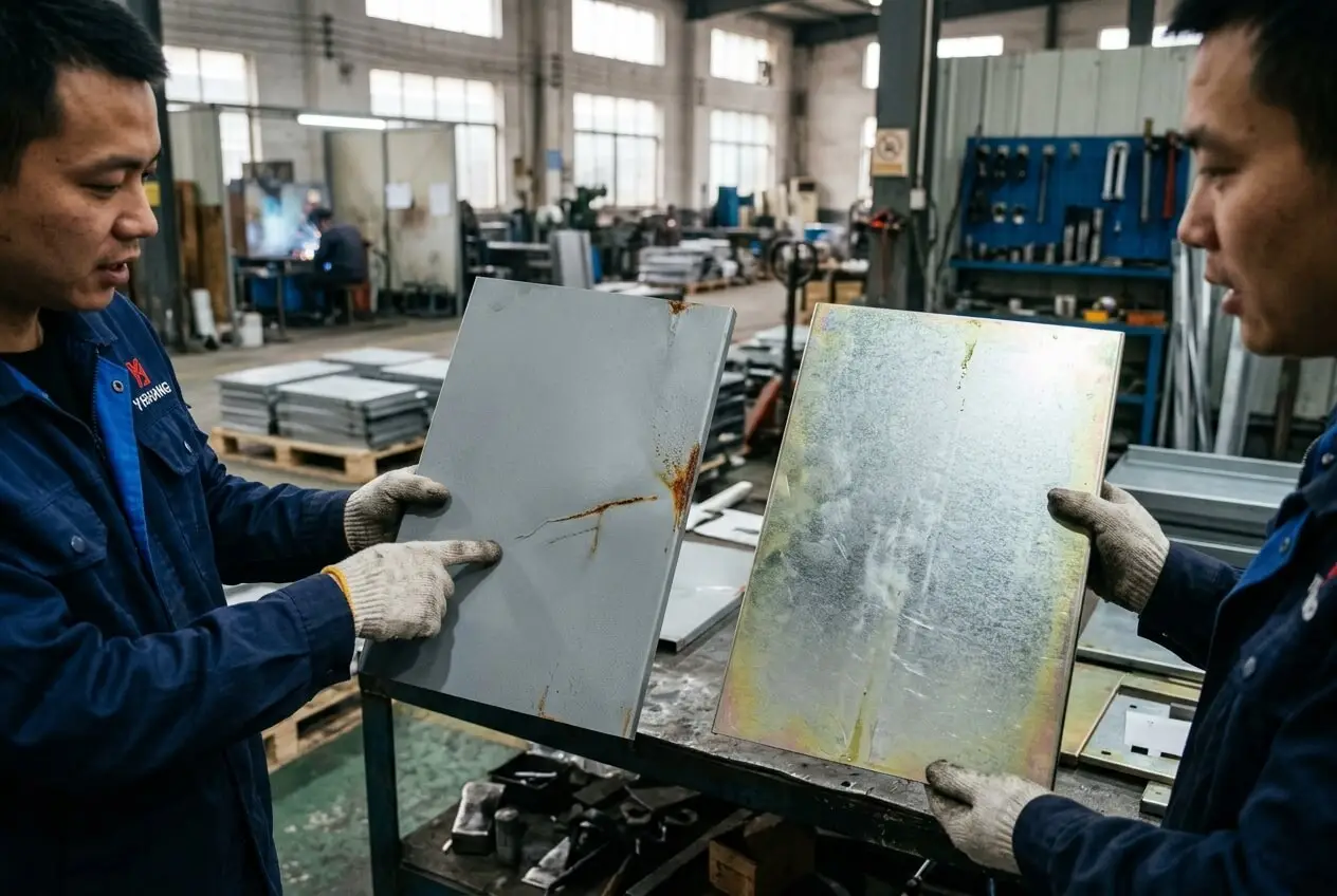 Does Powder Coating Prevent Rust? RFQ Ambiguity That Causes Rust Claims on Sheet Metal Parts image 2