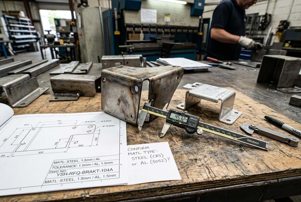 Ferrous and Non Ferrous Metals Definition: How RFQ Ambiguity Turns Sheet Metal Quotes Into False Comparisons image 1