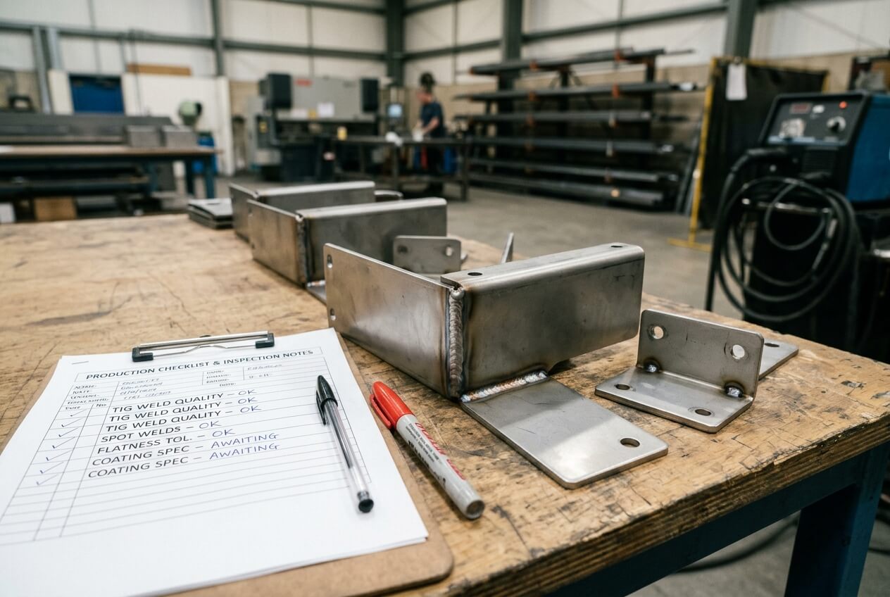 Different Welding Types in Sheet Metal RFQs: Prevent Quote Assumptions That Cause Rework, Coating Rejection, and Batch Delay image 1
