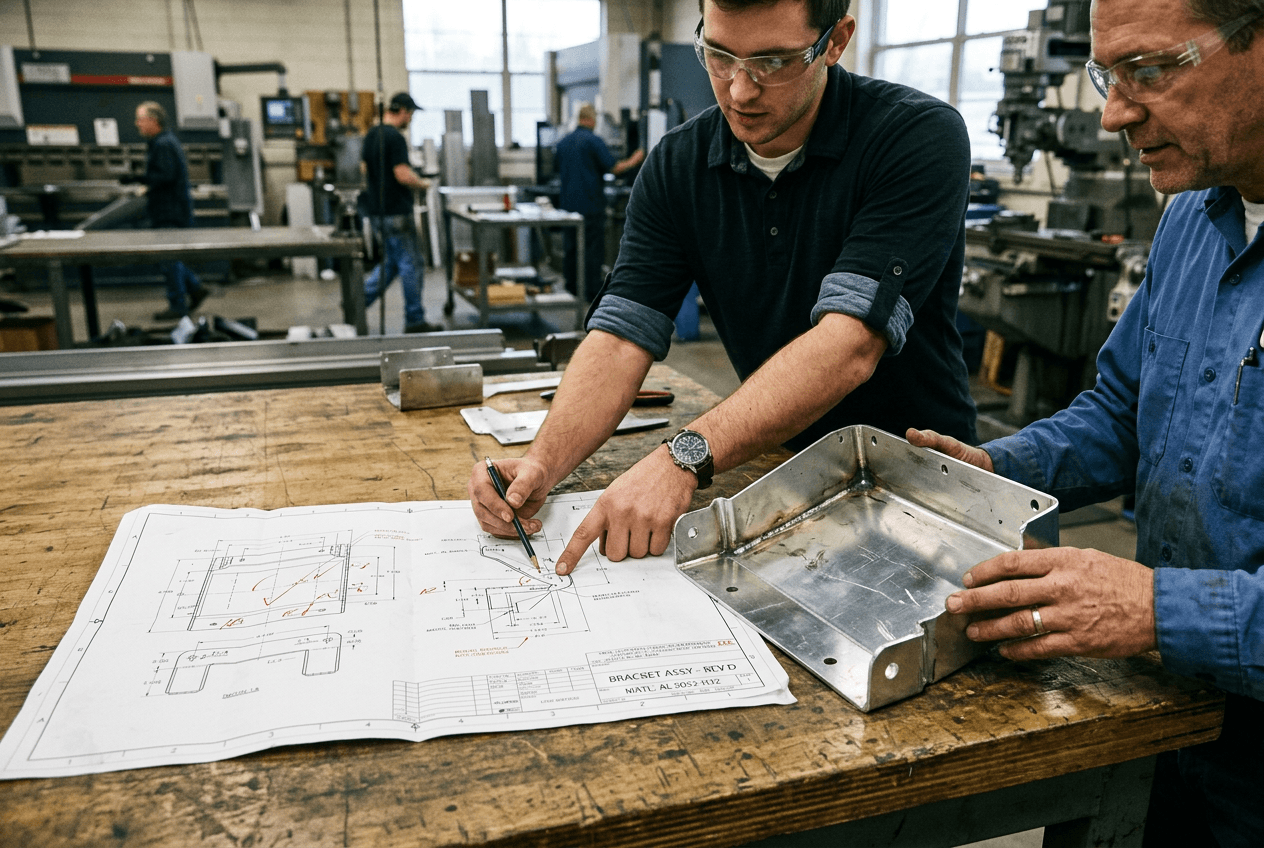 Casting Metalworking Quotes for Sheet Metal Parts: How to Stop RFQ Assumptions from Breaking Fit, Cost, and Batch Consistency image 1