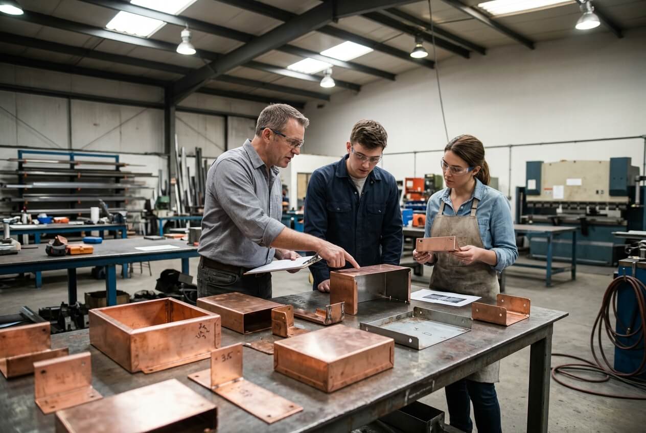 Copper Melts at What Temperature? The RFQ Assumptions That Distort Copper Sheet Metal Quotes image 2