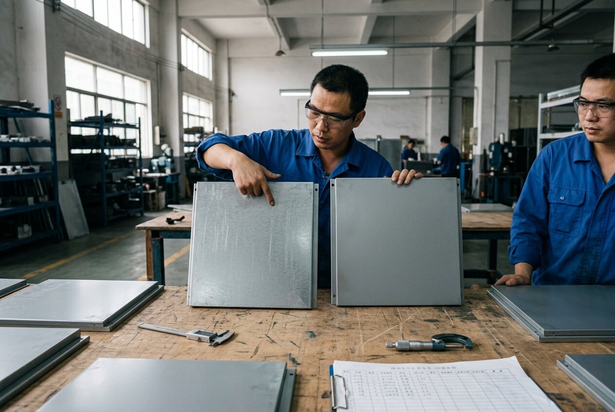 Annealing Metal Process RFQ Risk: How Unclear Heat-Treatment Assumptions Cause Finish Rejection on Sheet Metal Parts image 2