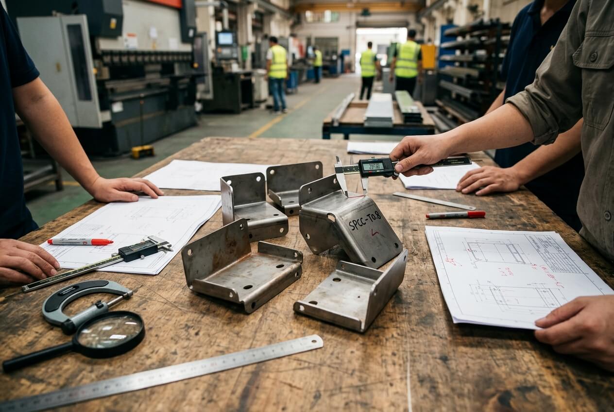 What Is Mild Steel in a Sheet Metal RFQ? The Assumption Risk That Distorts Quotes, Fit, and Batch Quality image 2