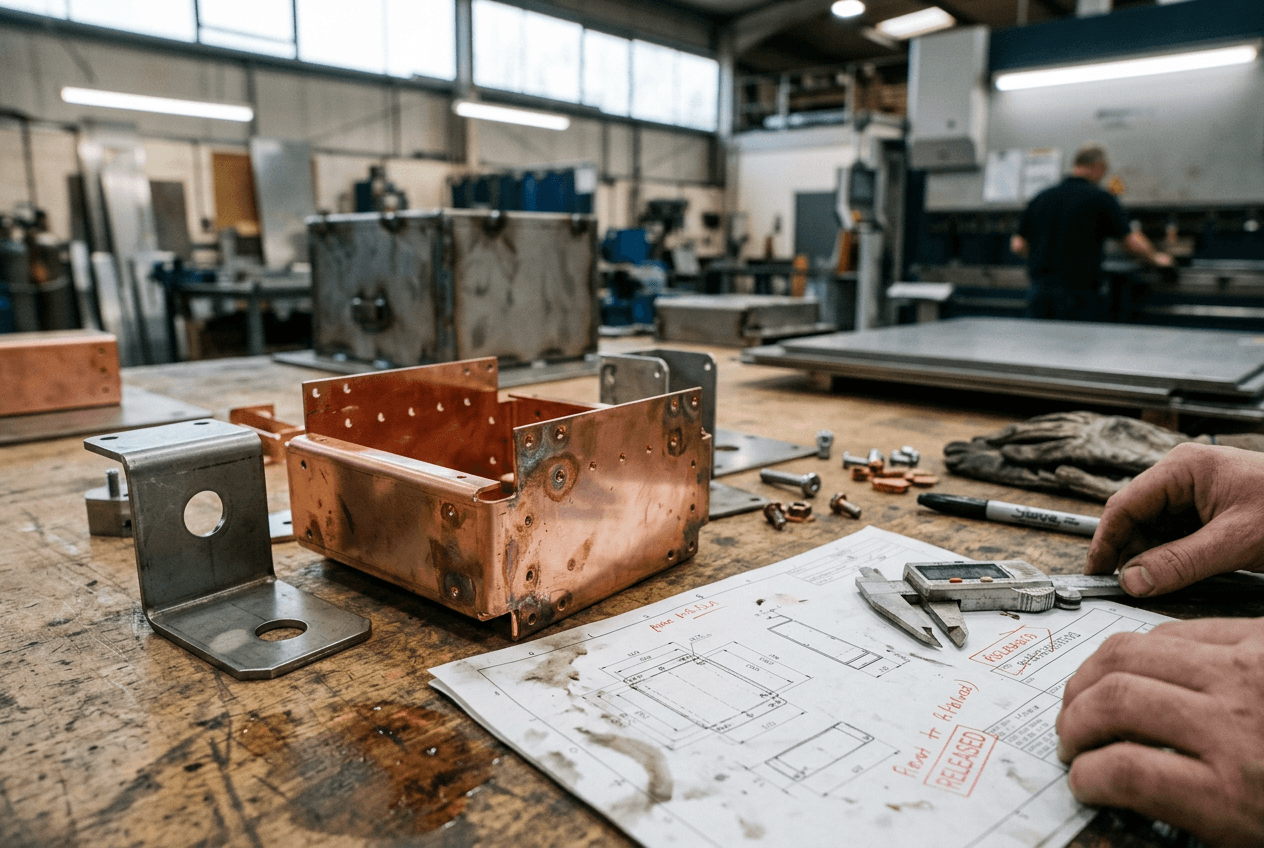 Where Oxidation of Copper Turns into RFQ Risk for Custom Sheet Metal Parts, Enclosures, and Welded Assemblies image 1