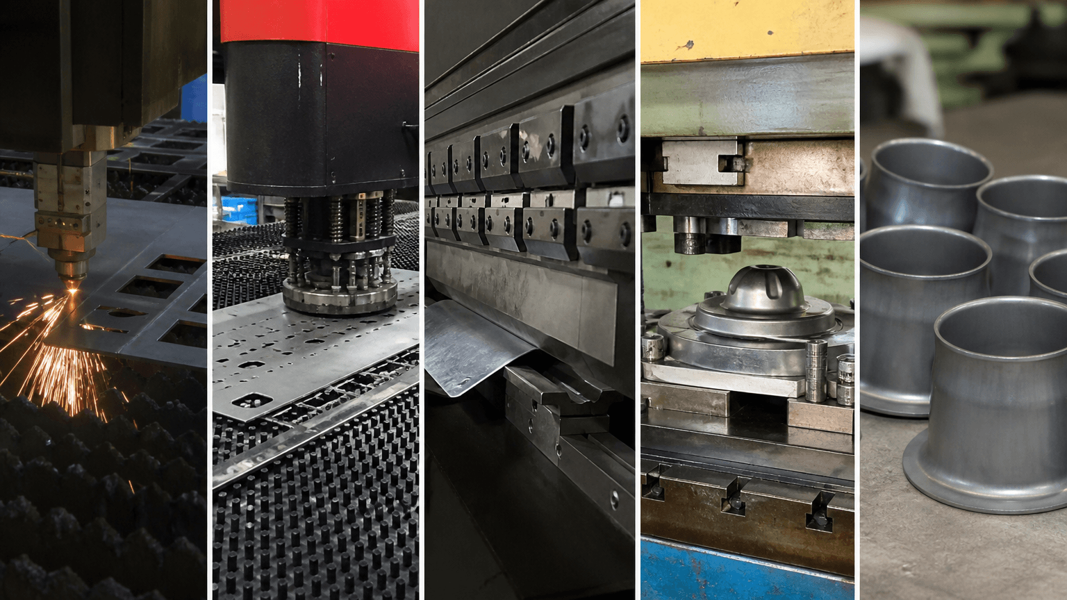 pressed sheet steel drawing review and fabricated part inspection