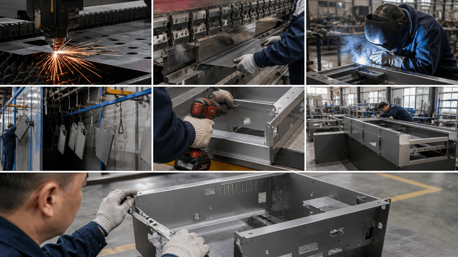 parts and fabricated assemblies drawing review and fabricated part inspection