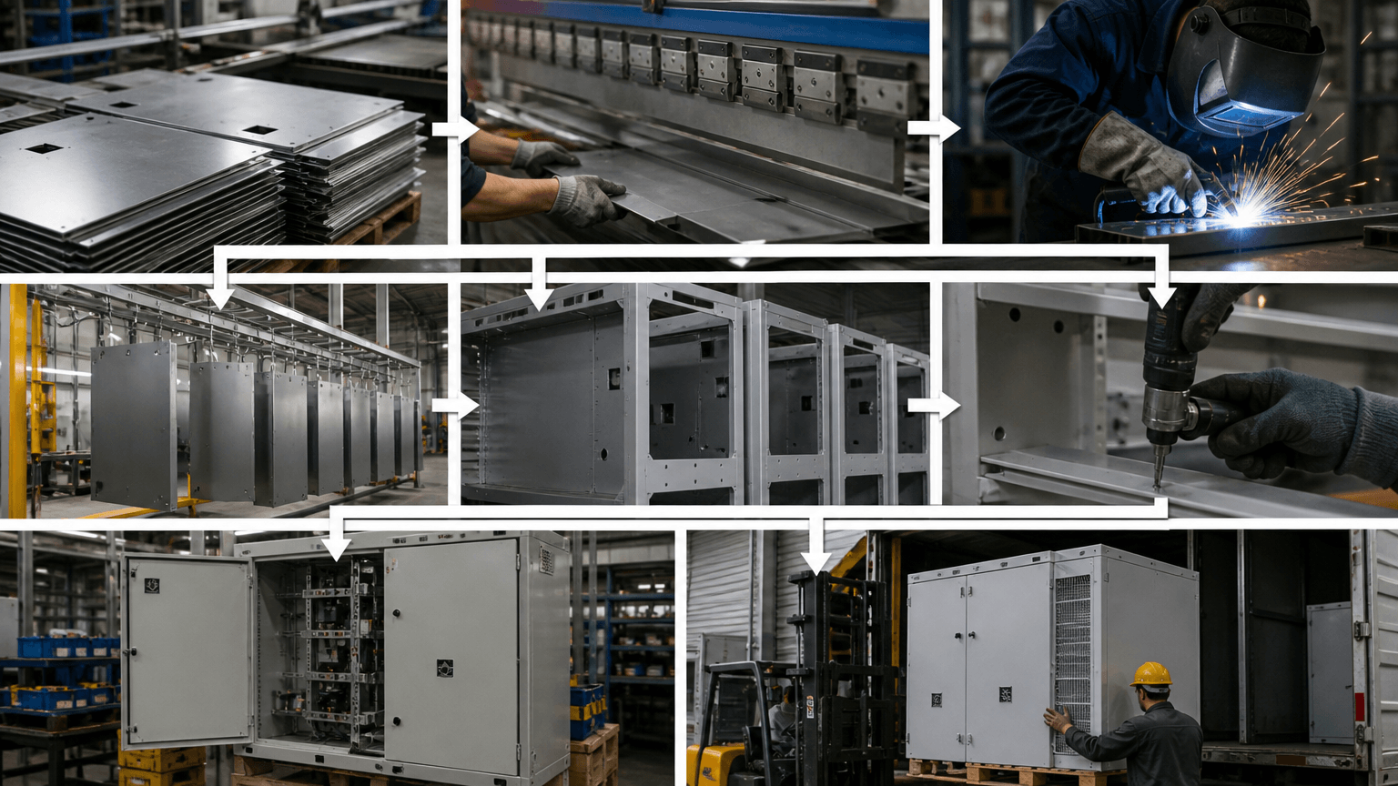 fabrication assembly drawing review and fabricated part inspection