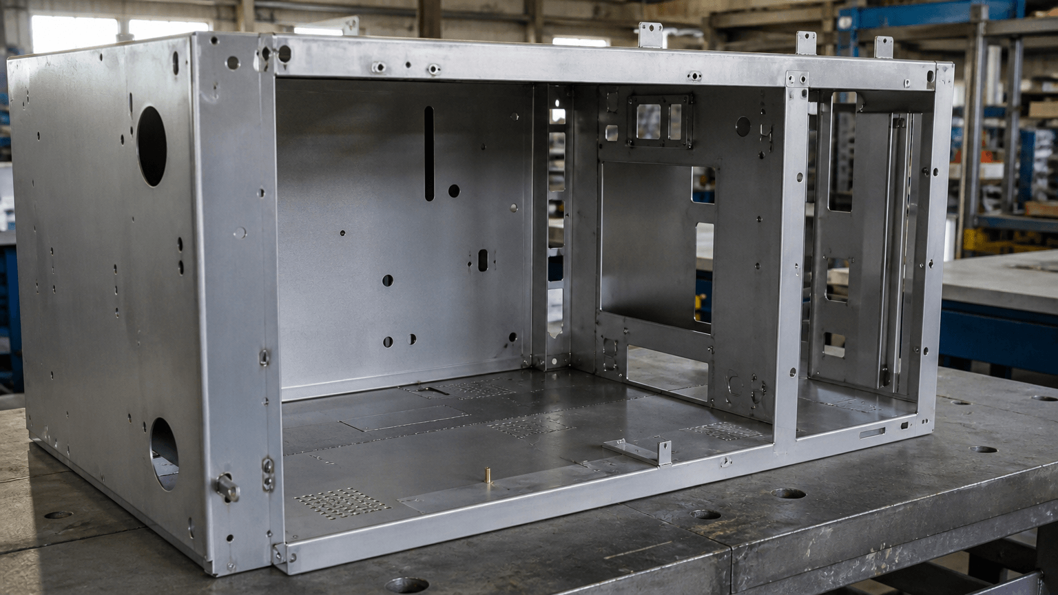 metal manufacturing drawing review and fabricated part inspection