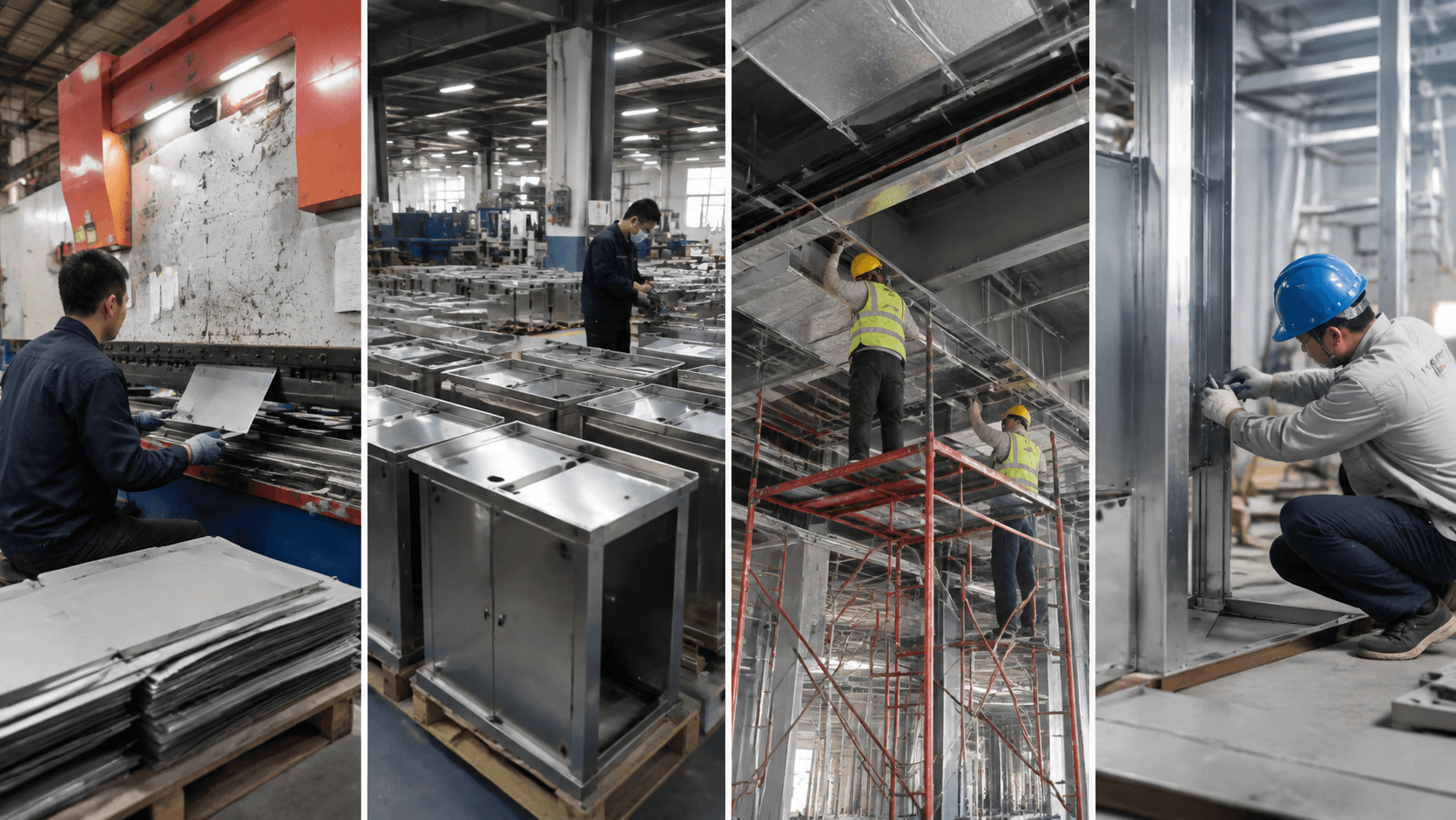 sheet metal manufacturing companies drawing review and fabricated part inspection