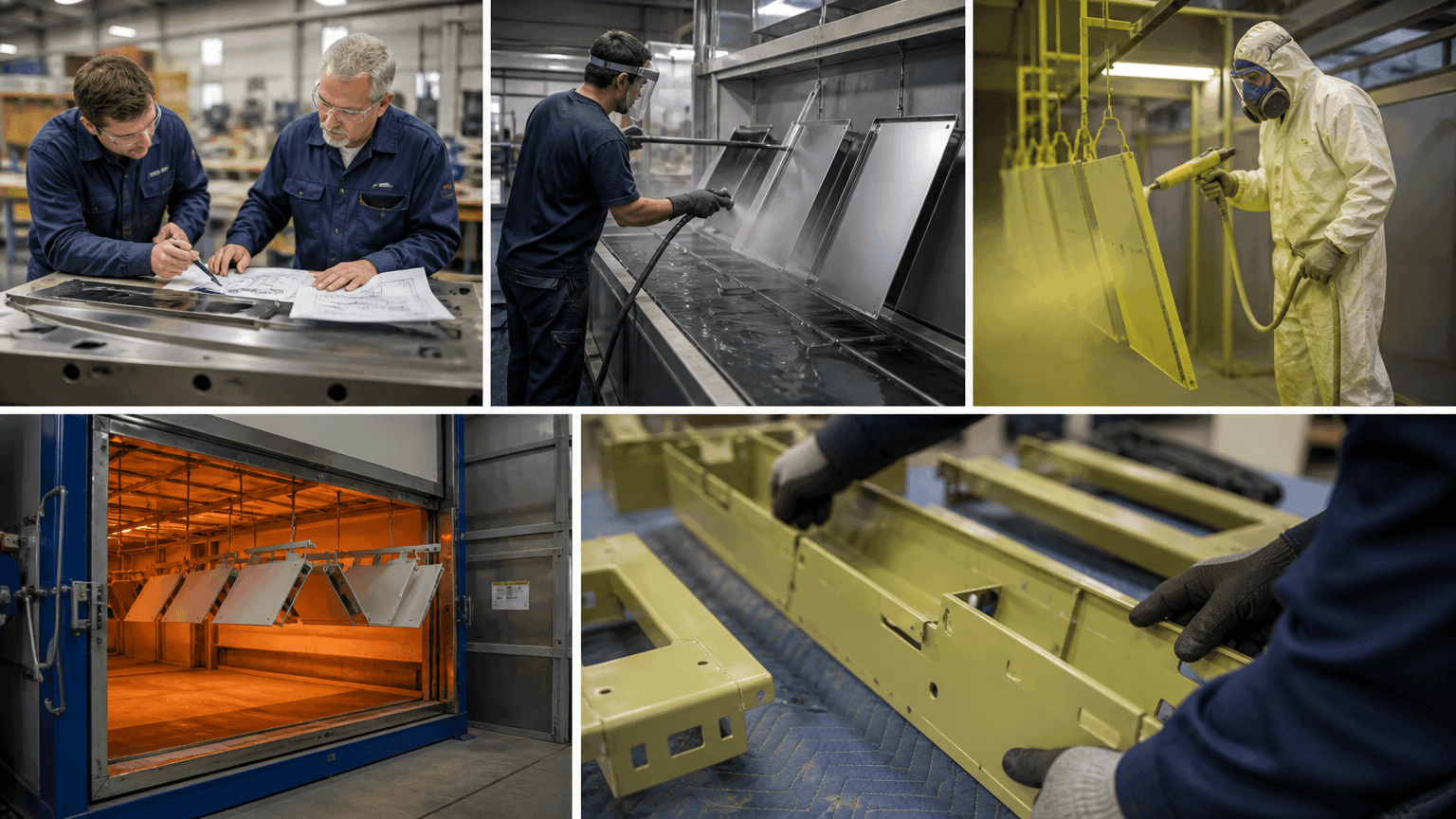 aviation metal fabrication drawing review and fabricated part inspection