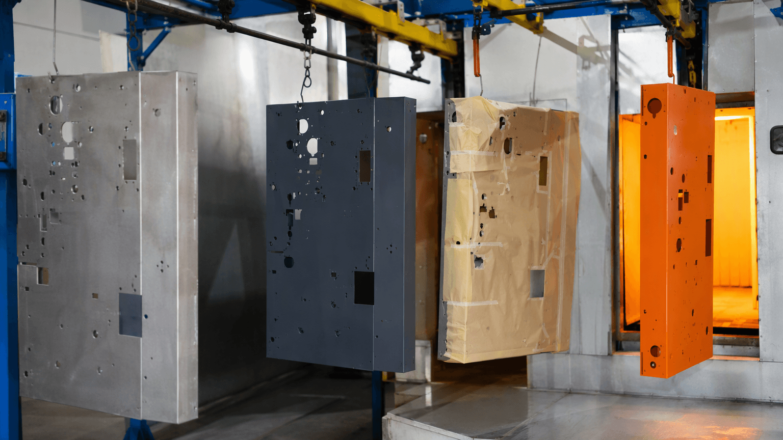 process of lathe machine drawing review and fabricated part inspection