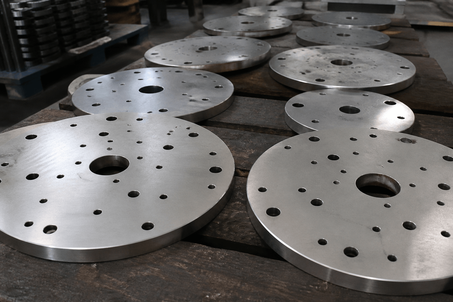 round sheet metal drawing review and fabricated part inspection