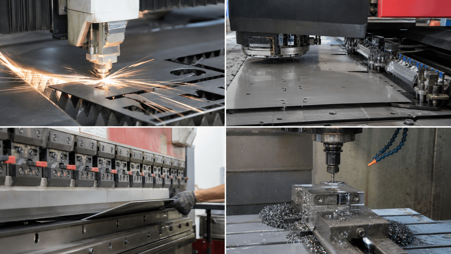 computer numerical control system production and quality inspection