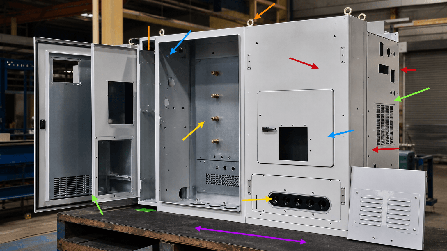 electrical assy production and quality inspection