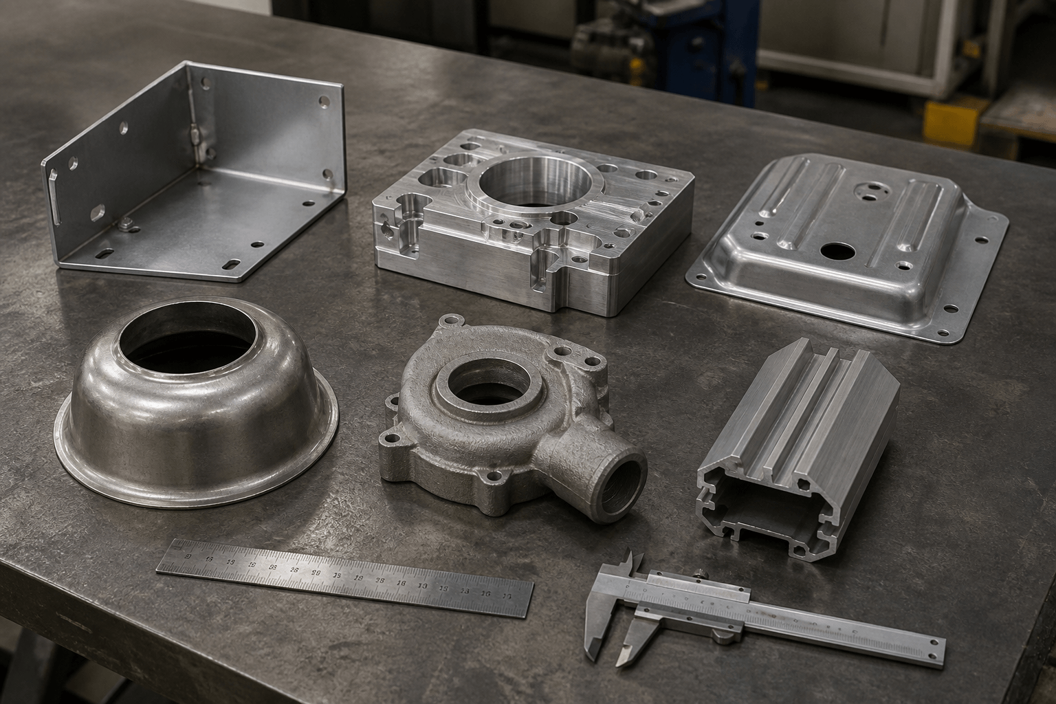 metal fabricator. production and quality inspection