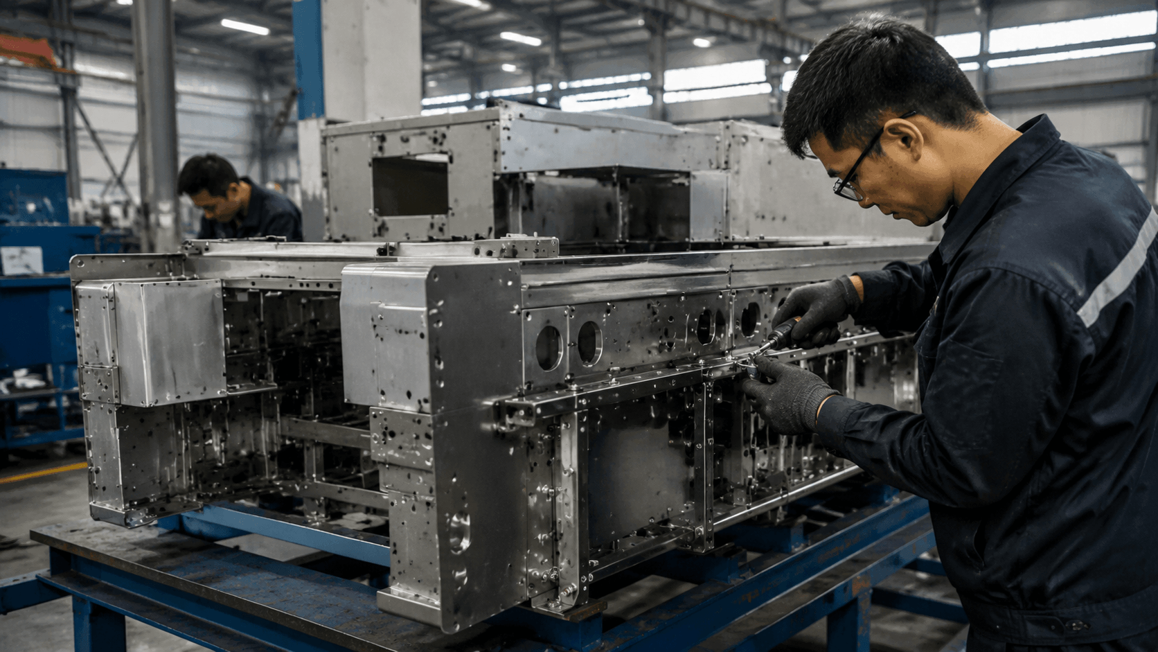 mechanical sub-assembly production and quality inspection