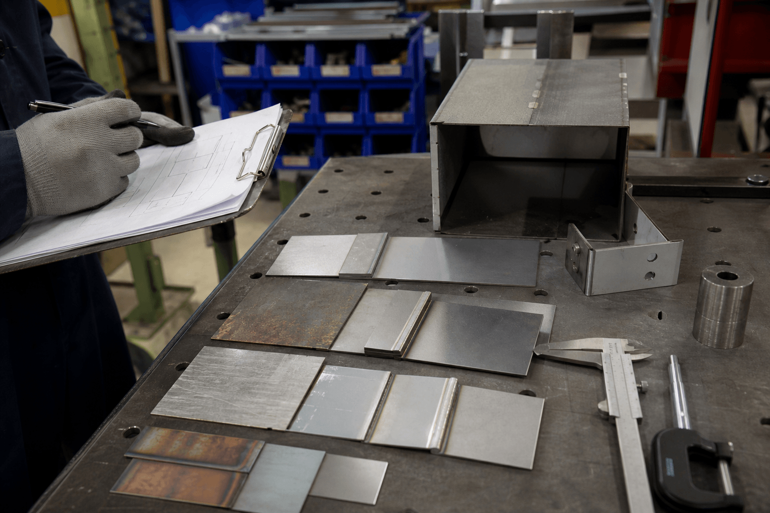solder weld production and quality inspection
