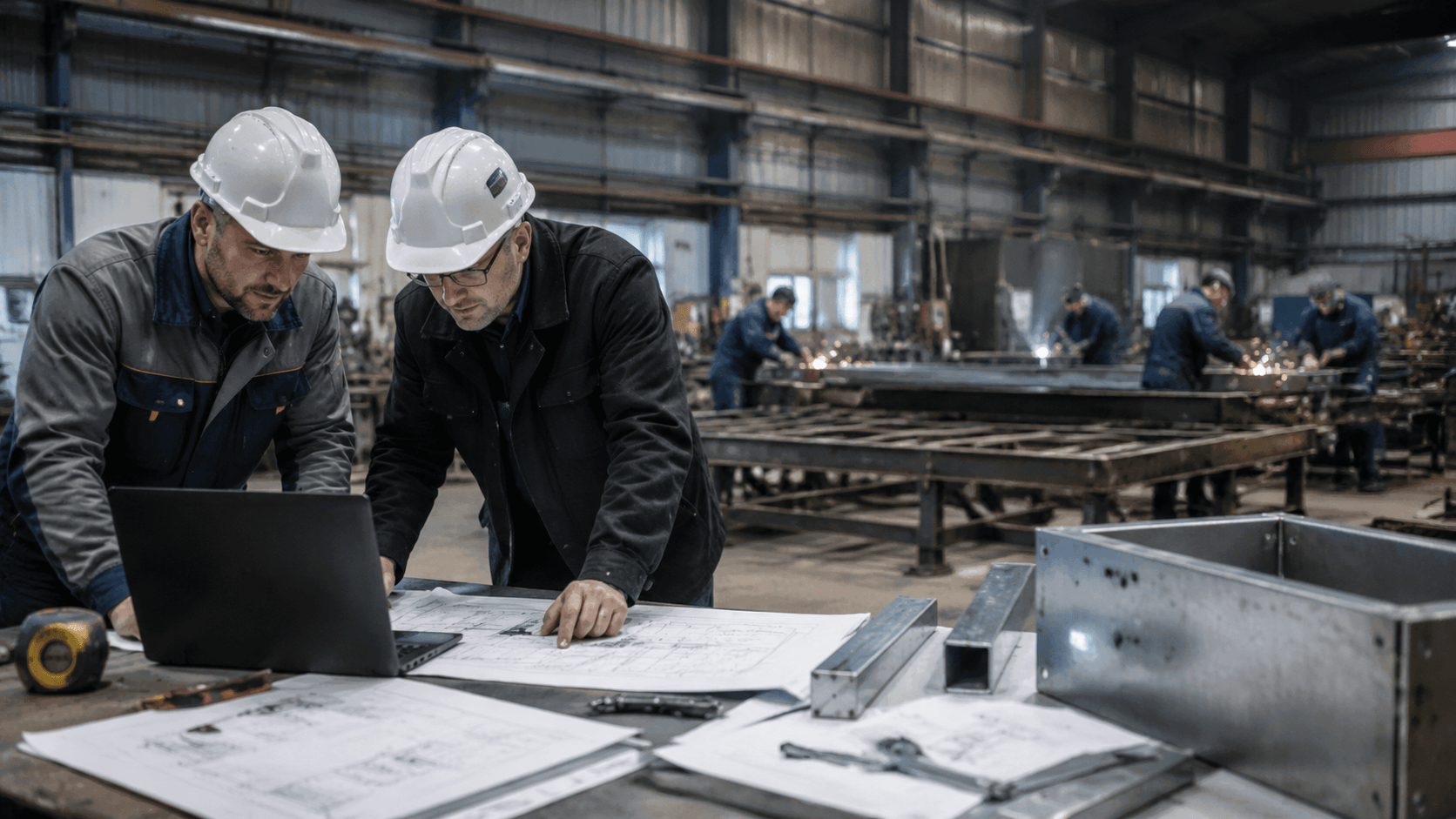 welding industry production and quality inspection