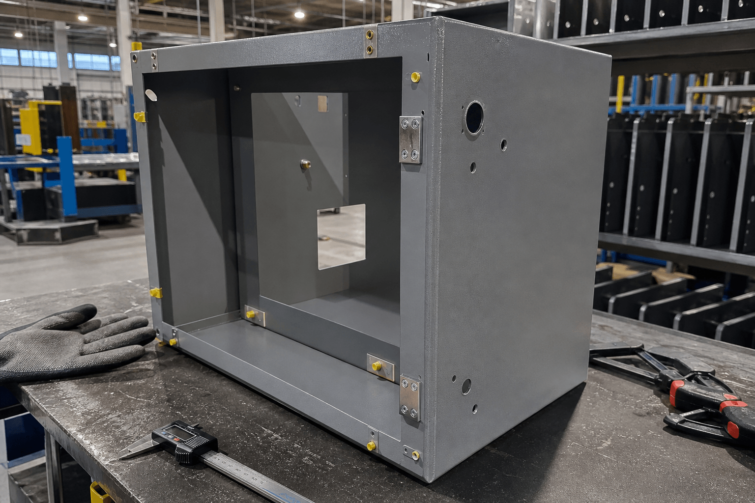 the powder touch production and quality inspection