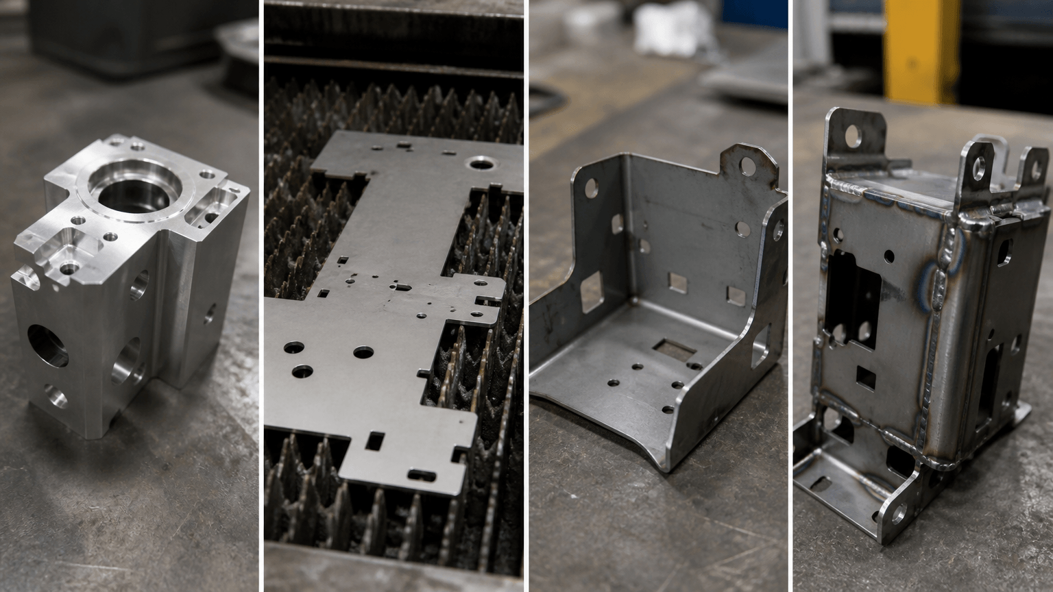 cnc machine uses production and quality inspection