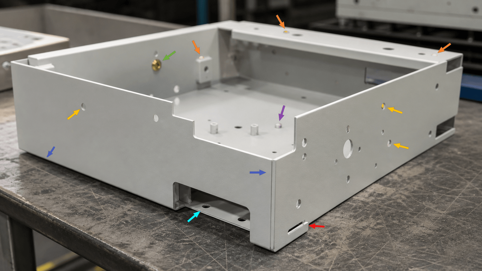 electro mechanical assemblies production and quality inspection