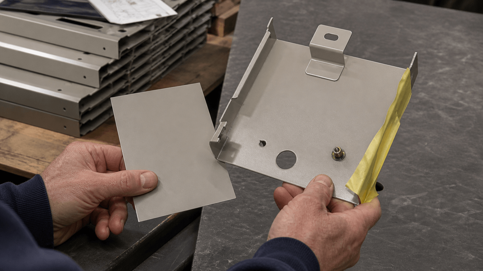 wood on a metal lathe production and quality inspection