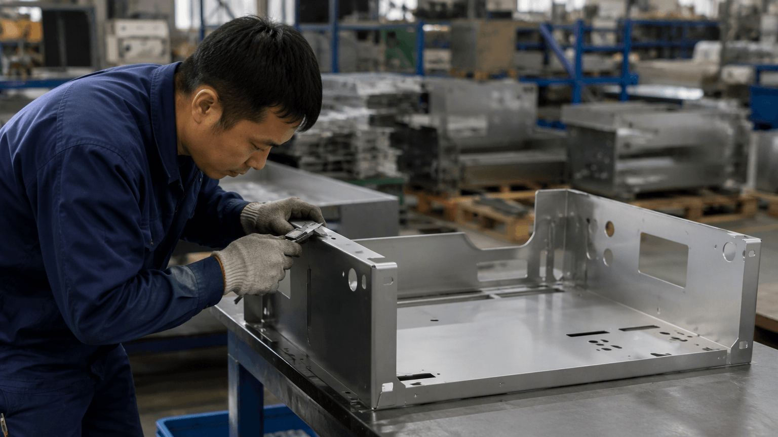 sheet metal instant quote production and quality inspection