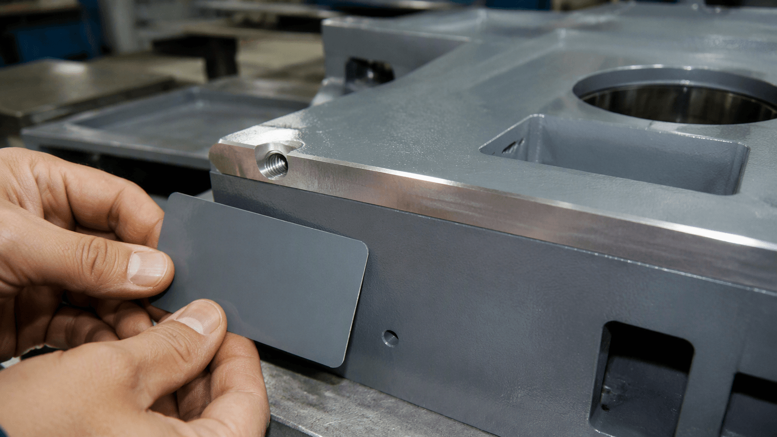 process of lathe machine production and quality inspection