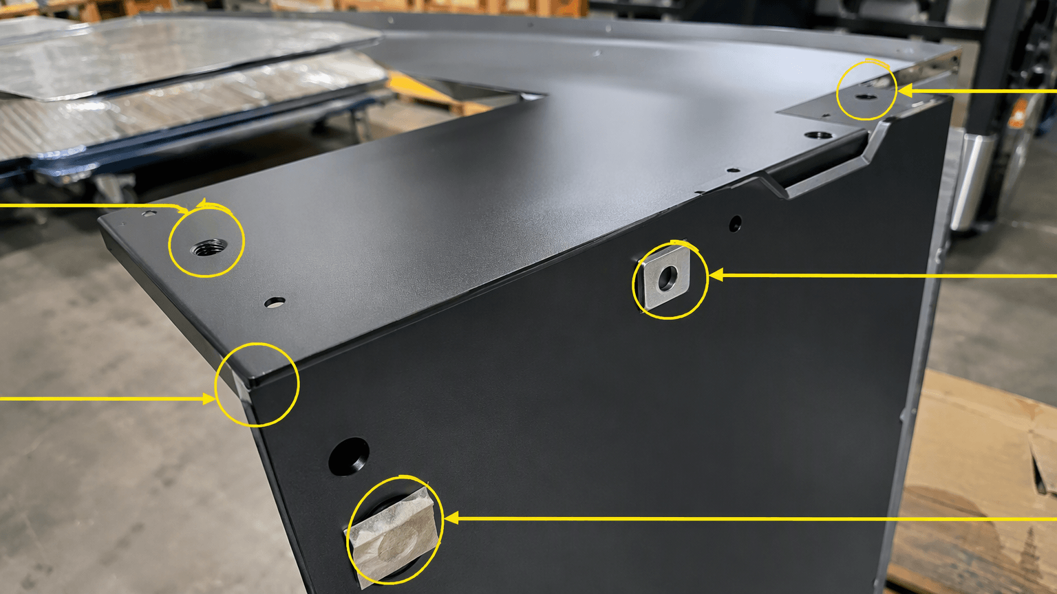 powder coating process steps production and quality inspection