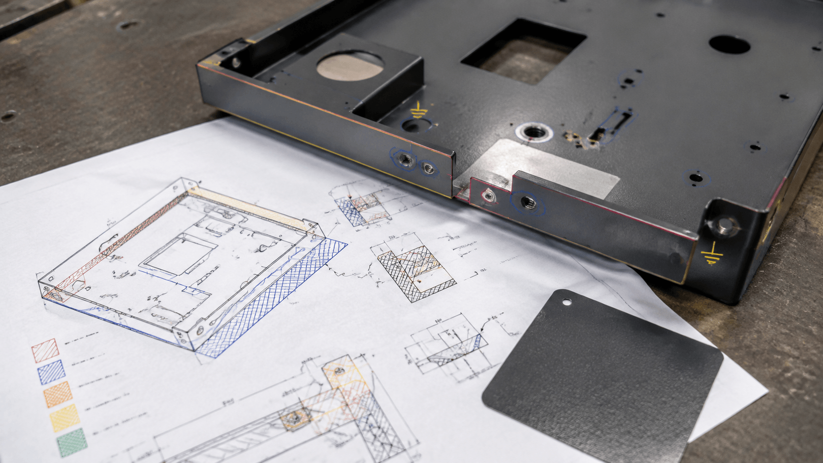 high precision machining services production and quality inspection