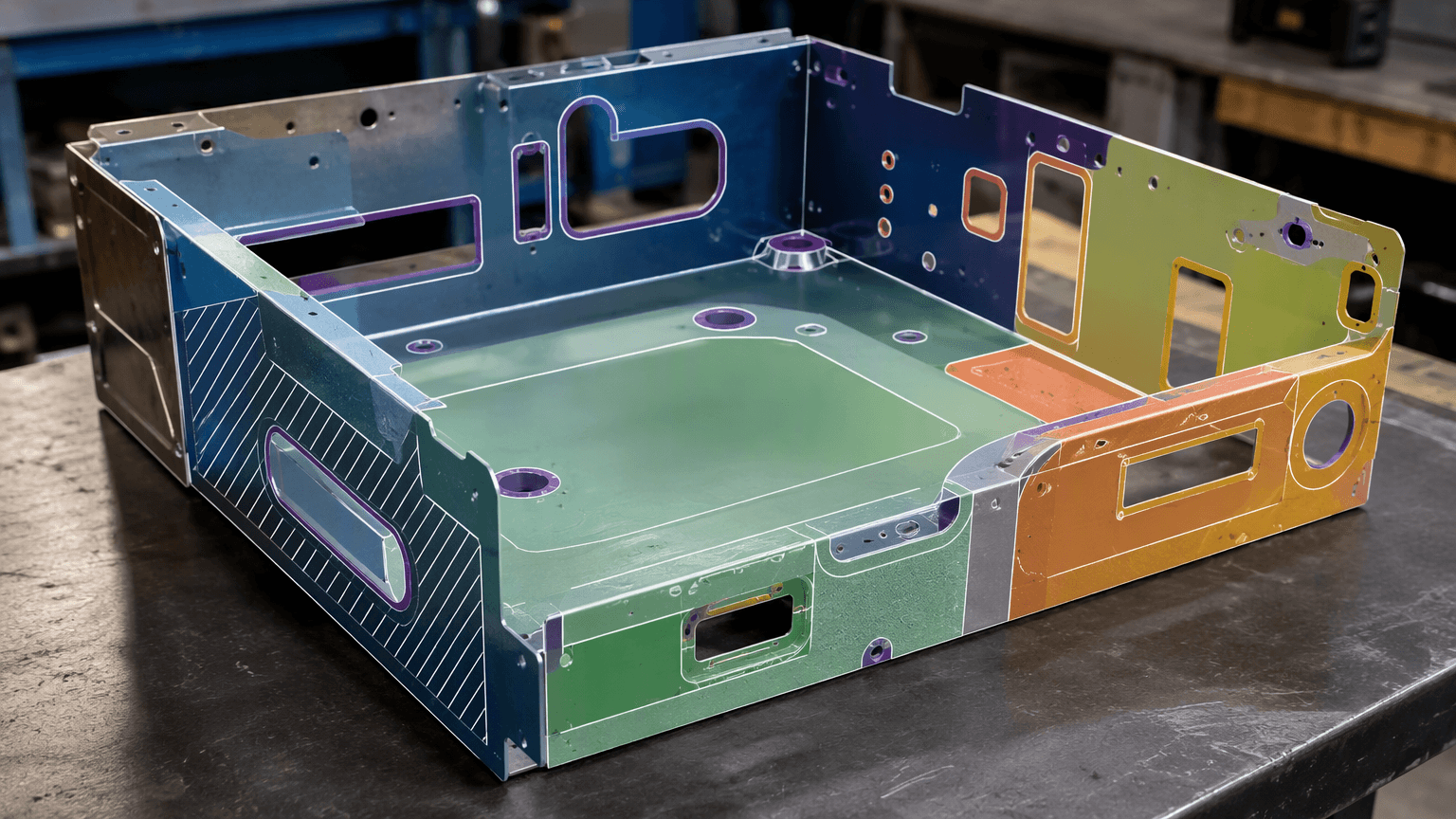advantages of cnc machine production and quality inspection