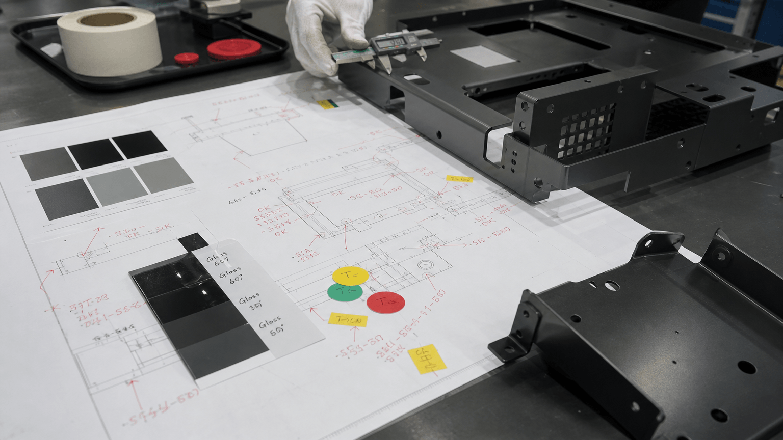 bending design production and quality inspection