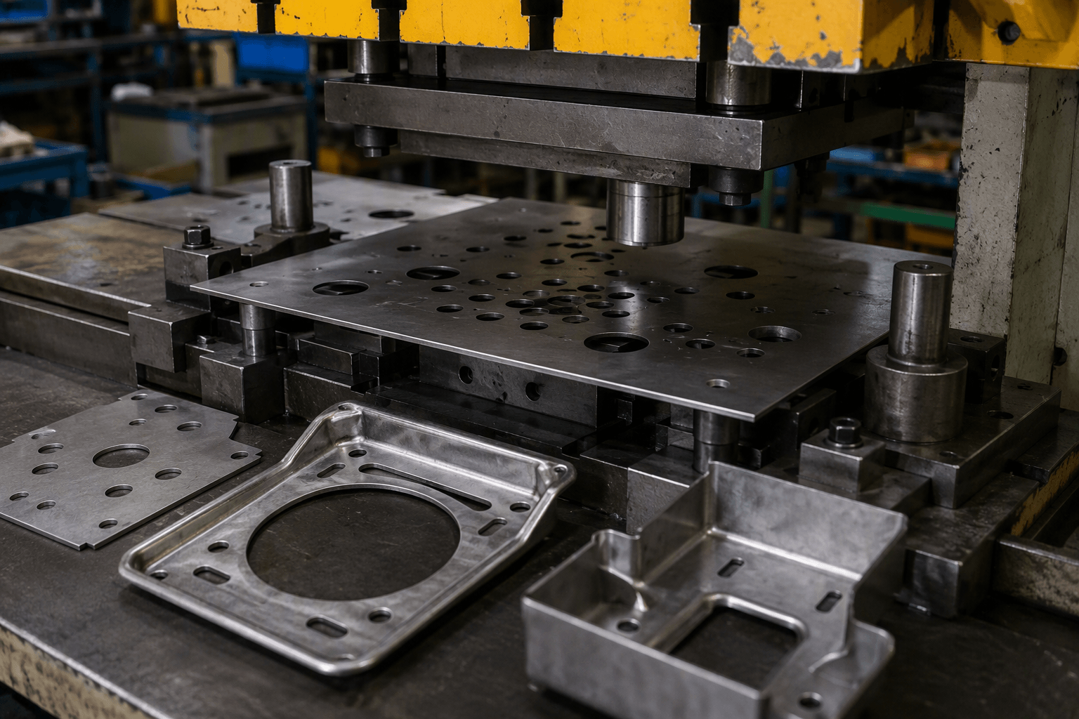 pressing and punching production and quality inspection
