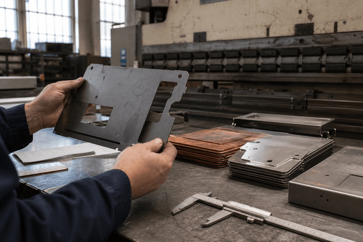 all metals drawing review and fabricated part inspection