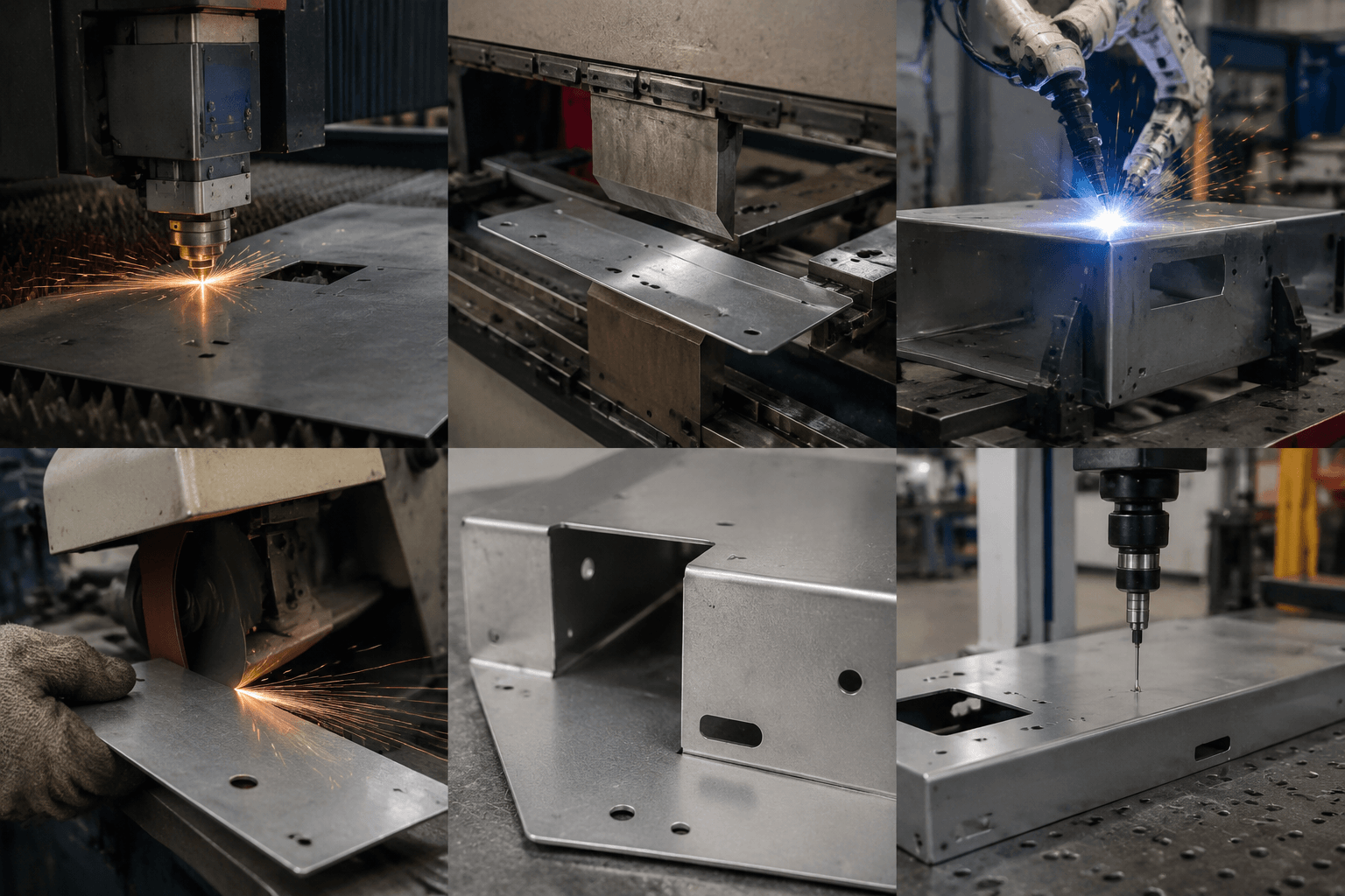metal fab equipment drawing review and fabricated part inspection