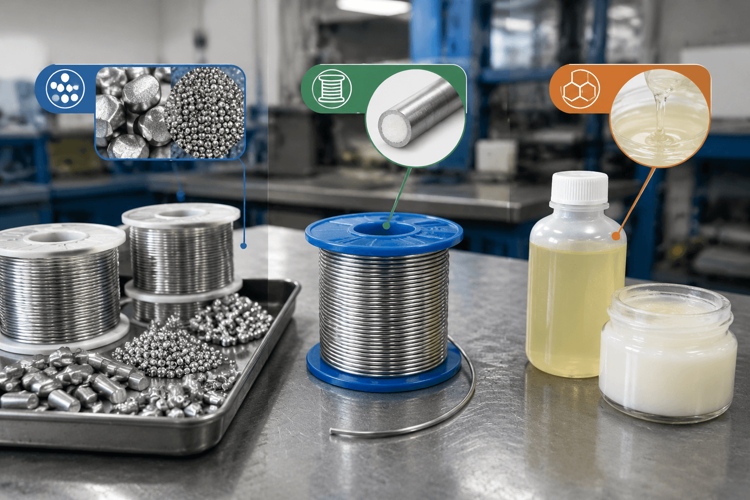 solder uses drawing review and fabricated part inspection